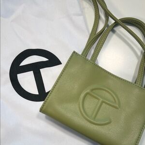 Telfar Sage Green Mini Bag